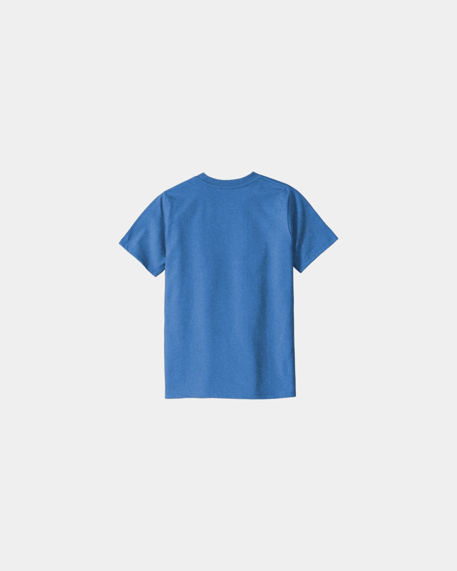 Custom recycled youth T-shirt District Youth Re-Tee - Blue Heather